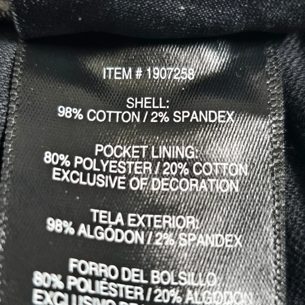 Colorado Clothing Mens Black Utility Pants 40x32 Relaxed Fit Stretch Pockets NWT